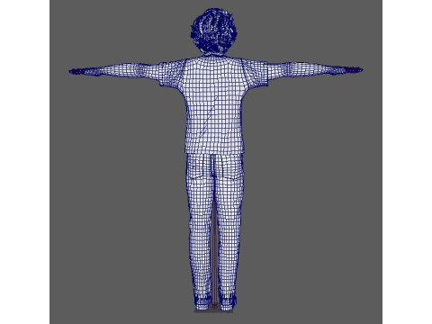 Milo Ventimiglia Character 3D Model