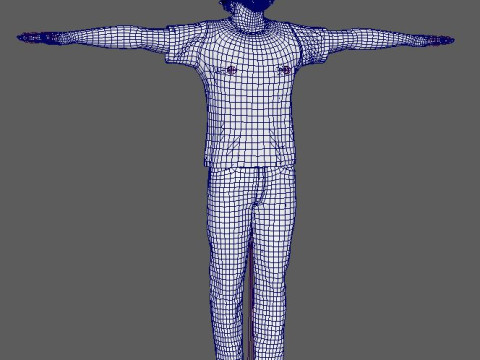 Milo Ventimiglia Character 3D Model
