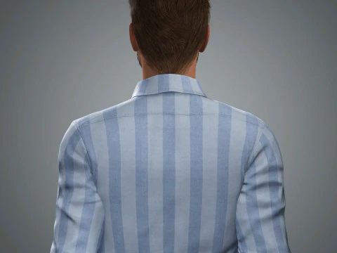 Glen Powell Character 3D Model