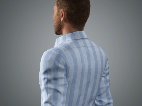 Glen Powell Character 3D मॉडल