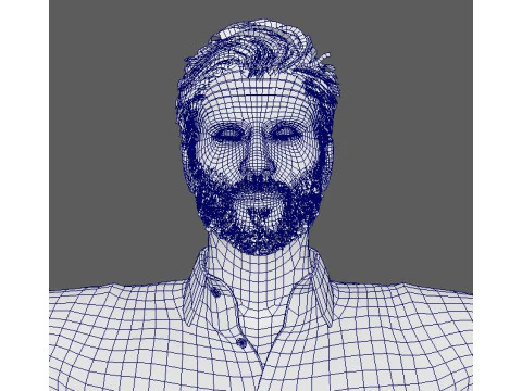 Glen Powell Character 3D Model