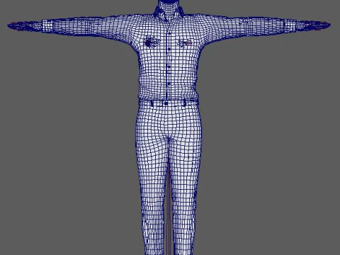 Glen Powell Character 3D Model