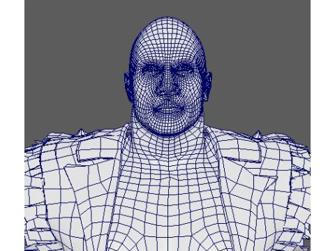 Dwayne Johnson Character 3D Model
