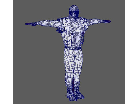 Dwayne Johnson Character 3Dモデル