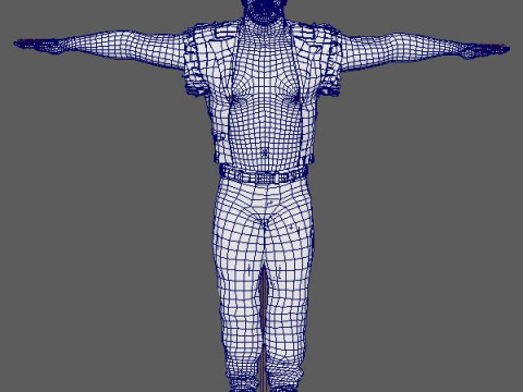 Dwayne Johnson Character 3Dモデル