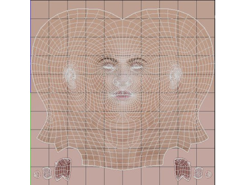 Elizabeth Debicki Character Model 3D