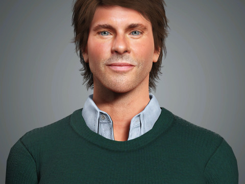 James Marsden Character 3D 모델