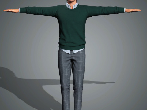 James Marsden Character 3D 모델