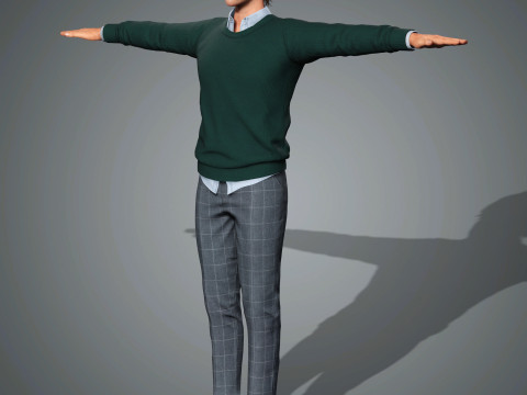 James Marsden Character 3D 모델