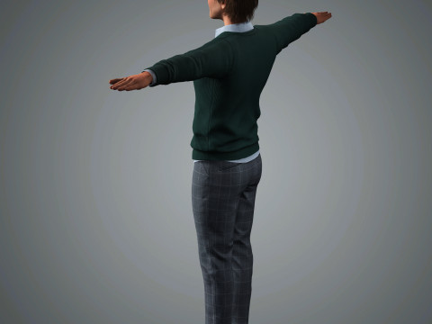 James Marsden Character 3D 모델
