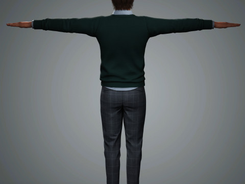 James Marsden Character 3D 모델