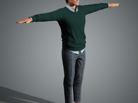 James Marsden Character 3D 모델