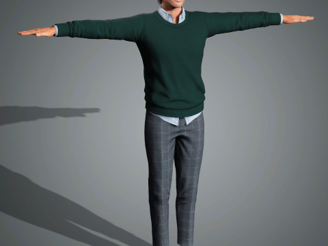 James Marsden Character 3D 모델