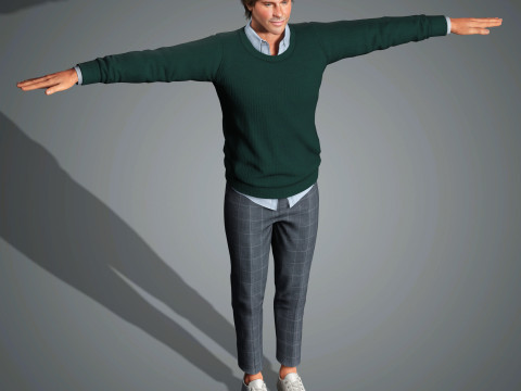 James Marsden Character 3D 모델