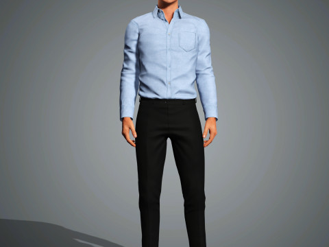 Finn Wittrock Character 3D 모델