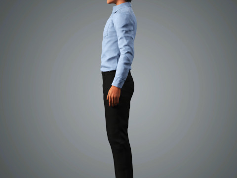 Finn Wittrock Character 3D 모델