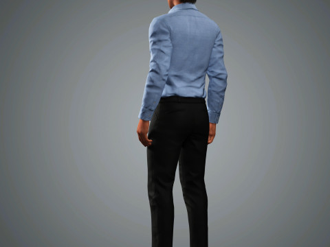Finn Wittrock Character 3D 모델
