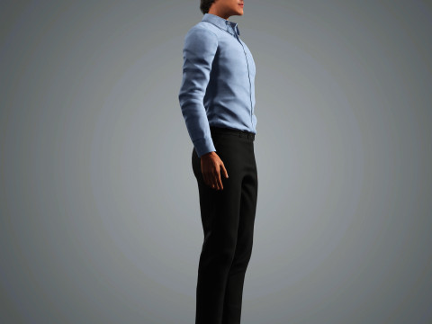 Finn Wittrock Character 3D 모델