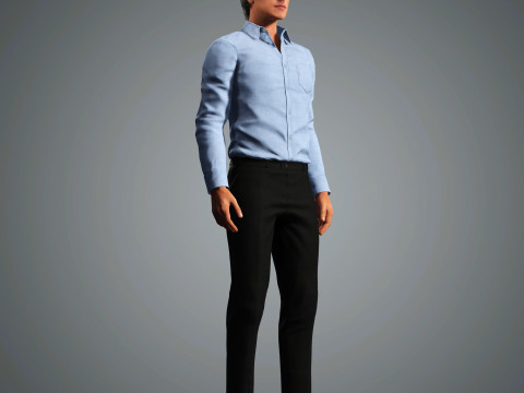 Finn Wittrock Character 3D 모델