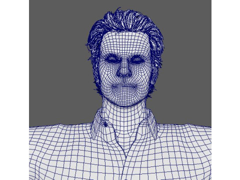 Finn Wittrock Character 3D 모델
