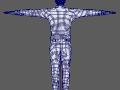 Finn Wittrock Character 3D 모델