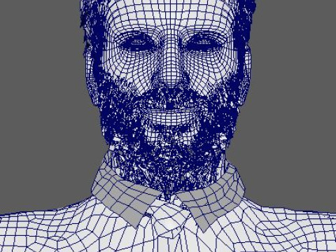 Andrew Lincoln Character Model 3D