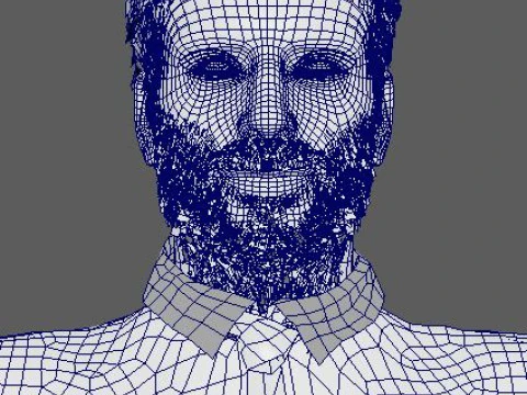 Andrew Lincoln Character 3D Model