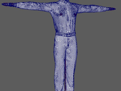 Andrew Lincoln Character Model 3D