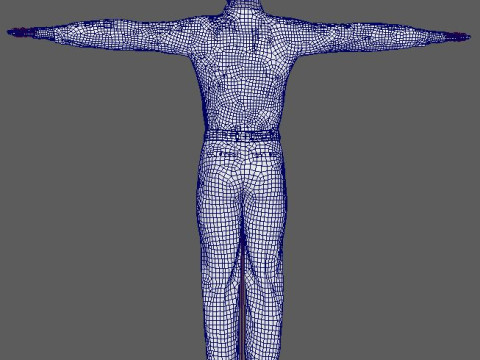 Andrew Lincoln Character Model 3D