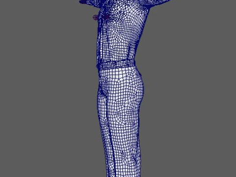 Andrew Lincoln Character 3D Model