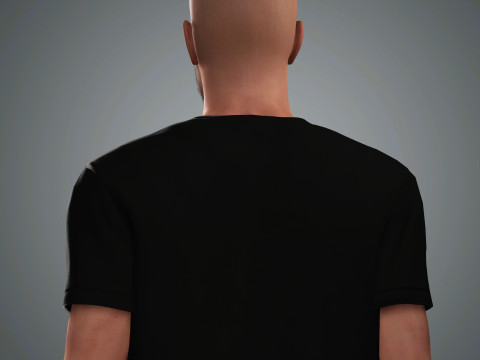 Jason Statham Character 3D Model