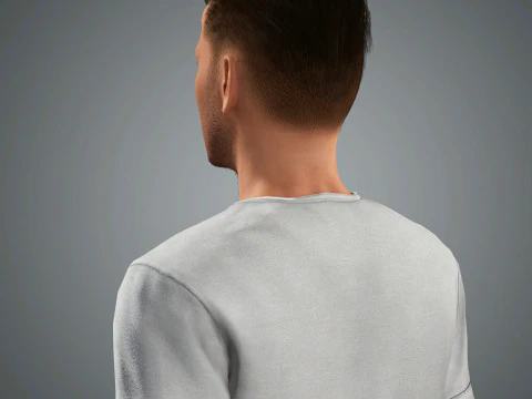 Jensen Ackles Character 3D Model