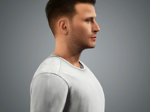 Jensen Ackles Character Model 3D