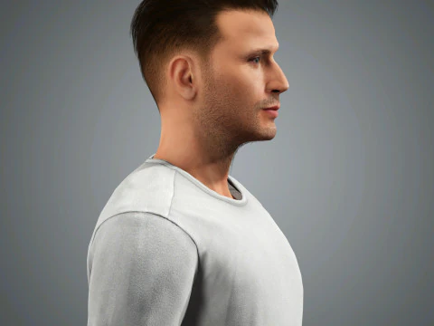 Jensen Ackles Character 3D Model