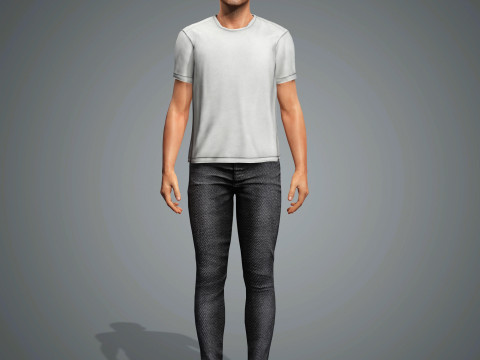 Jensen Ackles Character Model 3D