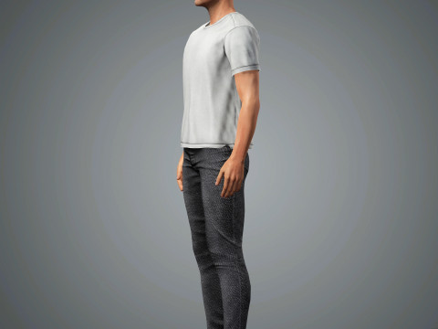 Jensen Ackles Character Model 3D