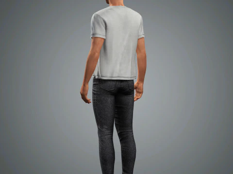 Jensen Ackles Character 3D Model