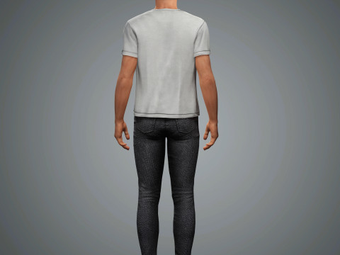 Jensen Ackles Character Model 3D