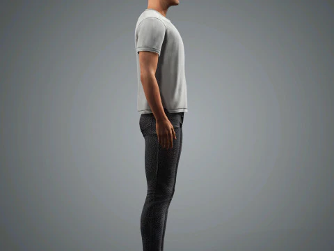 Jensen Ackles Character 3D Model