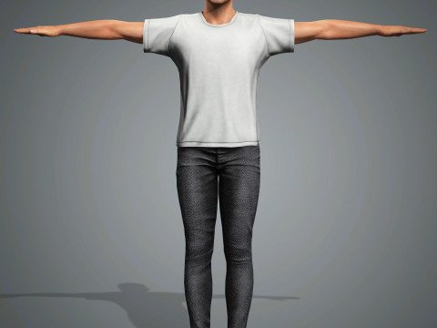 Jensen Ackles Character Model 3D