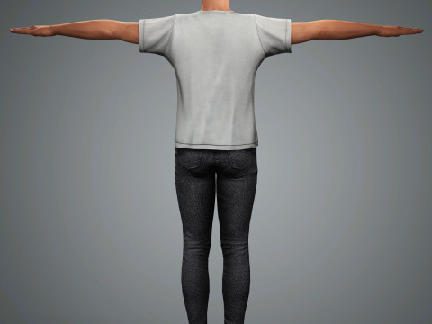 Jensen Ackles Character Model 3D
