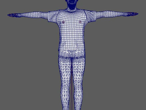 Jensen Ackles Character 3D Model