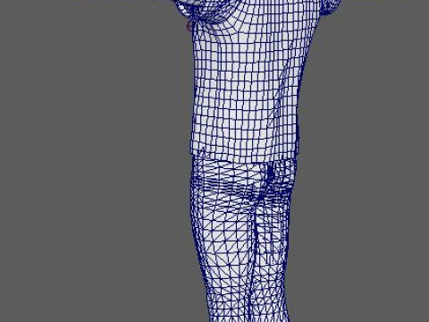 Jensen Ackles Character 3D Model