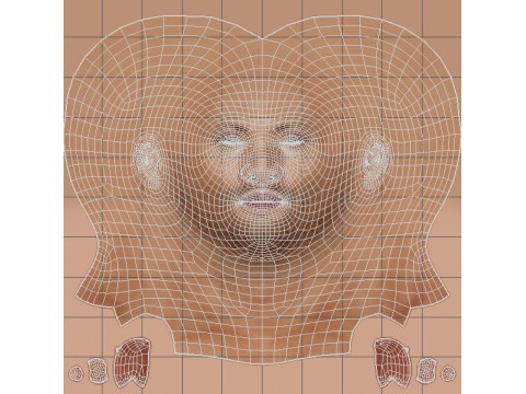 Jensen Ackles Character Model 3D