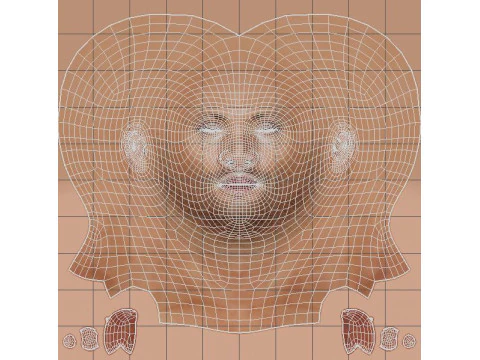 Jensen Ackles Character 3D Model