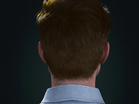 Robert Pattinson Character 3D Model
