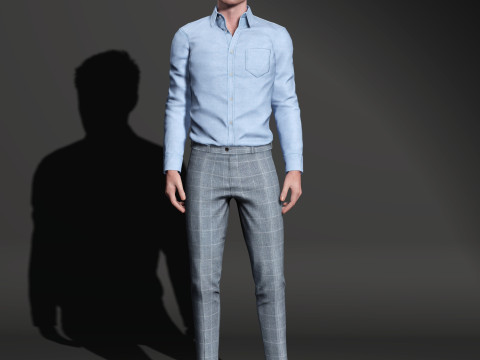 Robert Pattinson Character Modèle 3D