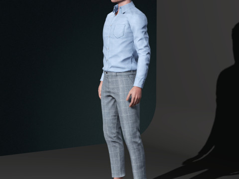 Robert Pattinson Character Modèle 3D