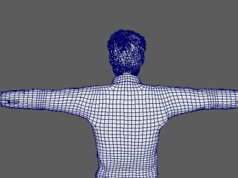 Robert Pattinson Character 3D Model