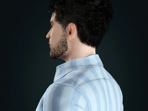 Zayn Malik Character 3D Model